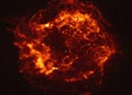 x-ray image of cassiopeia A supernova